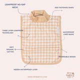BabySorb Leakproof Bib Full Coverage - 2 Pack